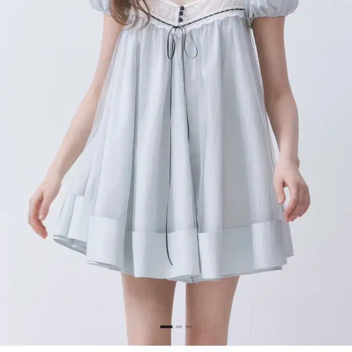 [BUNJANG] Dirty's Empire One-Piece Mint Dress / 더티스 엠파이어 원피스 민트