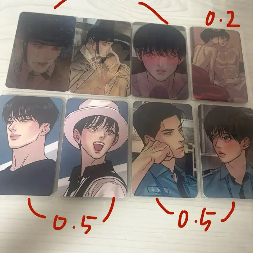 [BUNJANG] Night Ravings Vol. 1 Lenticular Card and Photocard / 야화첩 렌티큘러 및 포토카드 판매