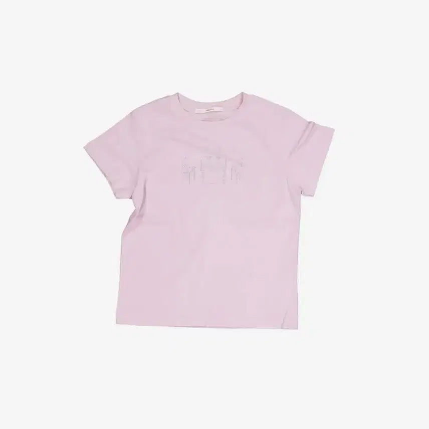 [BUNJANG] Youngmilewear Dinner Table T-Shirt (Pink) / 영마일웨어 디너 테이블 티셔츠 (pink)