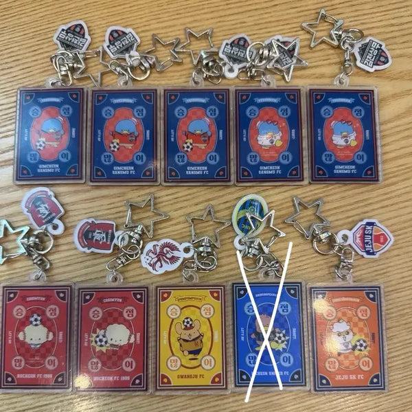 [BUNJANG] K League Sanrio Collaboration Keyring / K리그 산리오 키링 판매