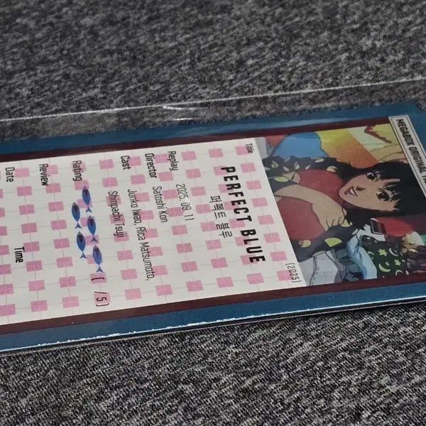 [BUNJANG] Perfect Blue Original Ticket + Lenticular Set / 메가박스 특전 퍼펙트블루 오리지널 티켓 렌티큘러