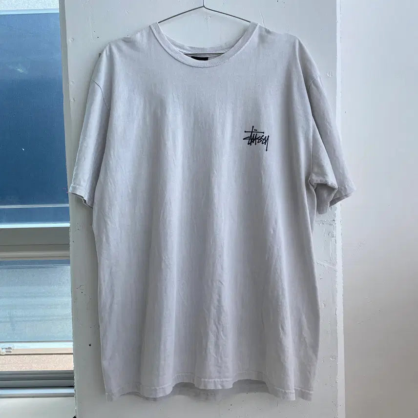 [BUNJANG] Stussy Basic Logo Short Sleeve T-Shirt / (L) 스투시 베이직 로고 반팔 티셔츠
