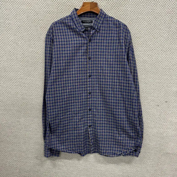 [BUNJANG] Banana Republic Check Shirt M / 바나나리퍼블릭 체크 셔츠 M H01196