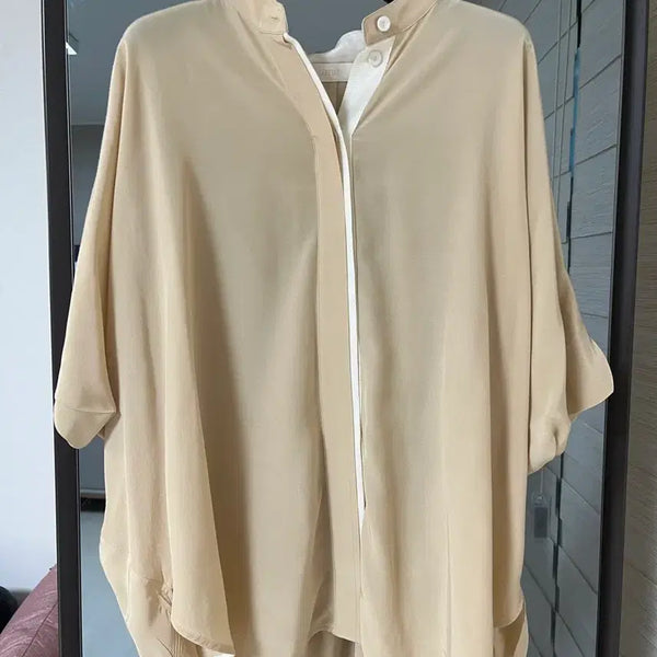 [BUNJANG] Leverage Beige Blouse / 르베이지 블라우스