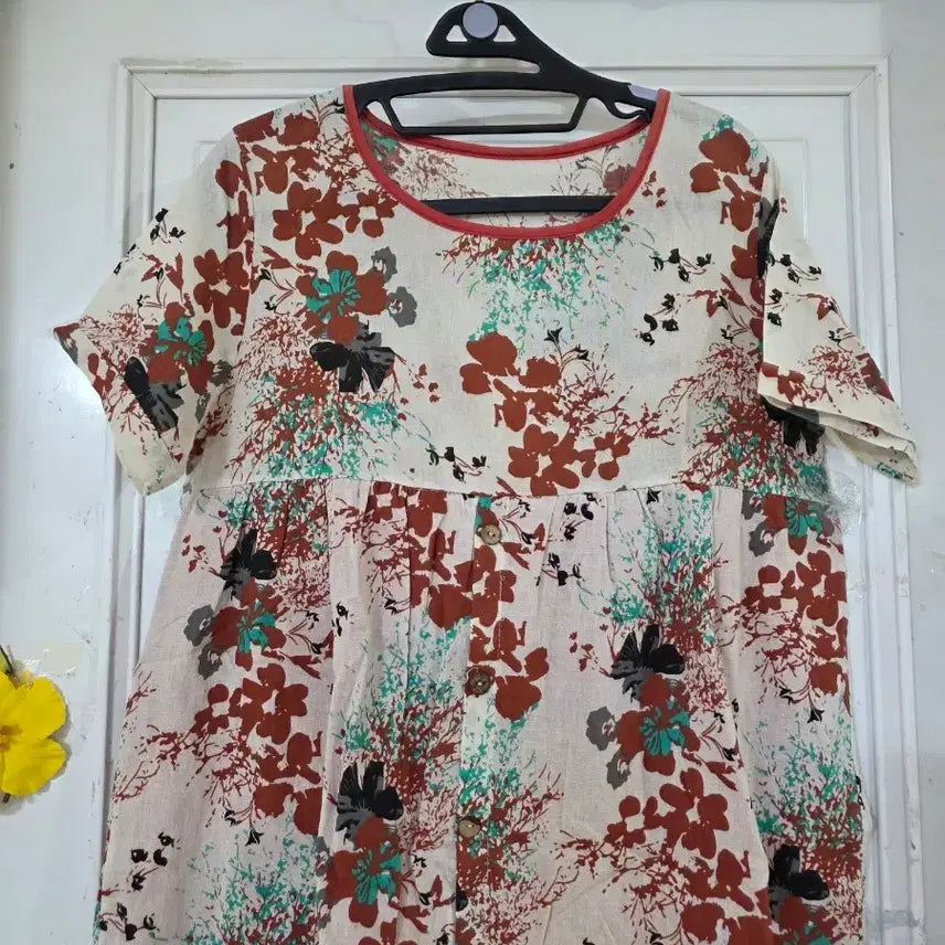 [BUNJANG] Linen Cotton Blend Blouse - Summer Collection / 여름 시원한 고급스러운 디자인이쁜  린넨 면  블라우스  새상품