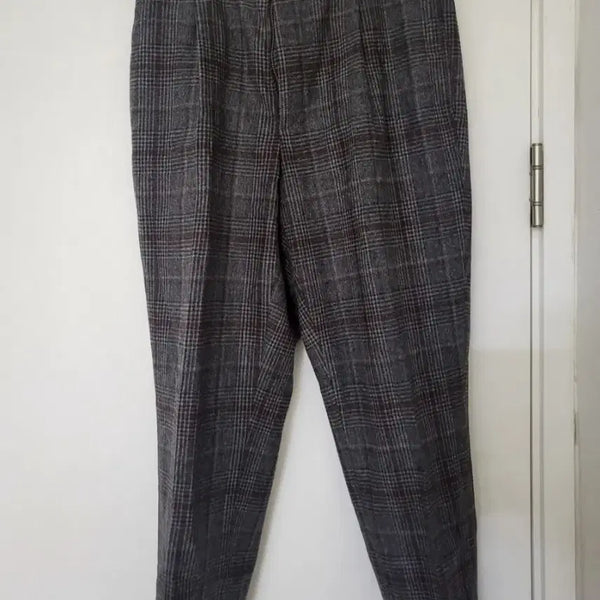 [BUNJANG] Massimo Dutti Check Pattern Slacks / 마시모두띠 체크패턴 슬랙스