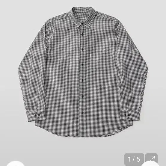 [BUNJANG] Another Office Gingham Check Shirt M / 어나더오피스 깅엄 체크 셔츠 M