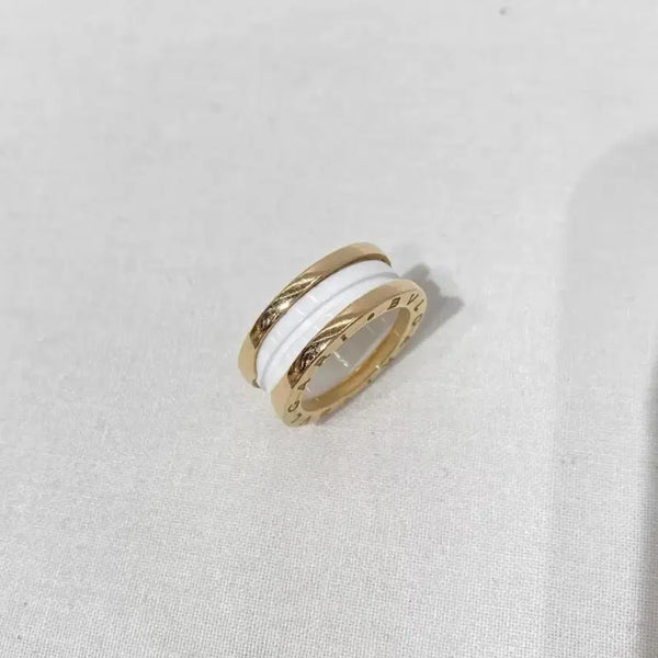 [BUNJANG] Bvlgari B.zero1 Ring White Ceramic / 불가리 비제로원 링 화이트 세라믹