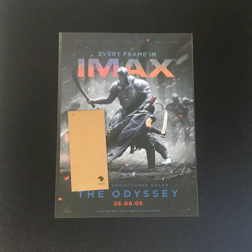 [BUNJANG] Dune: Part Two IMAX Poster & TTT Bundle / 오디세이 아이맥스포스터 & TTT 일괄판매합니다