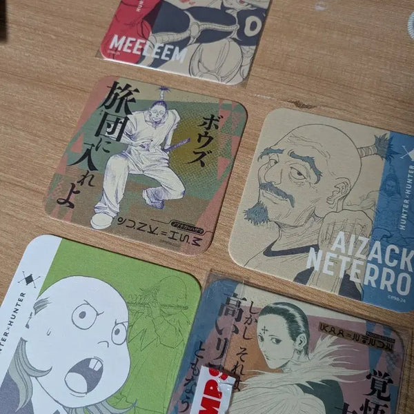 [BUNJANG] Hunter x Hunter Coaster Bundle Set / 헌터헌터 코스터 일괄