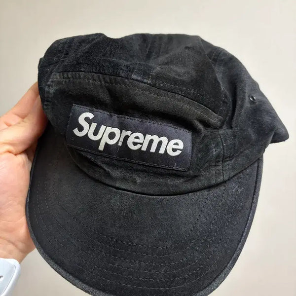 [BUNJANG] Supreme Camp Cap Black / 슈프림 캠프캡 블랙