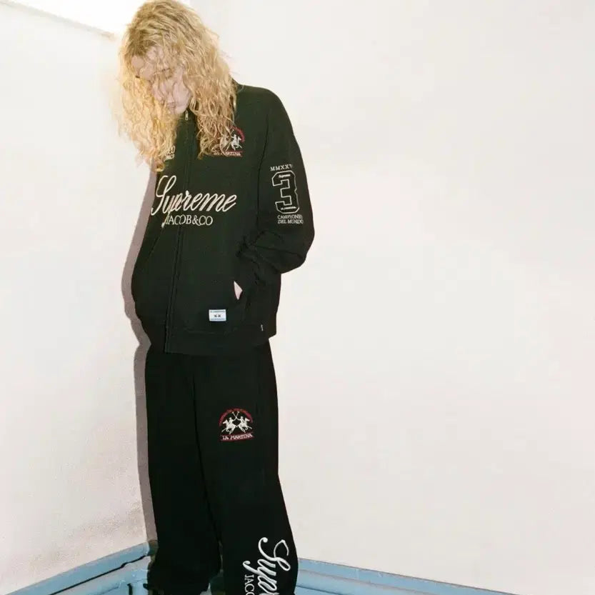[BUNJANG] Supreme x La Martina x Jacob & Co 26ss Zip-Up Jacket / [M] 26ss 슈프림 x 라 마르티나 x 제이콥앤코 집업