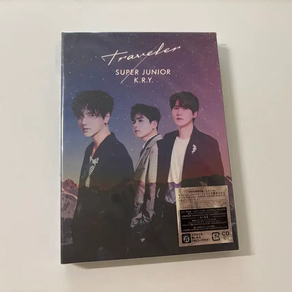 [BUNJANG] Super Junior K.R.Y. Traveler Japanese Single 3-Member Version / 슈퍼주니어 K.R.Y. 일본 싱글 Traveler 3인버젼