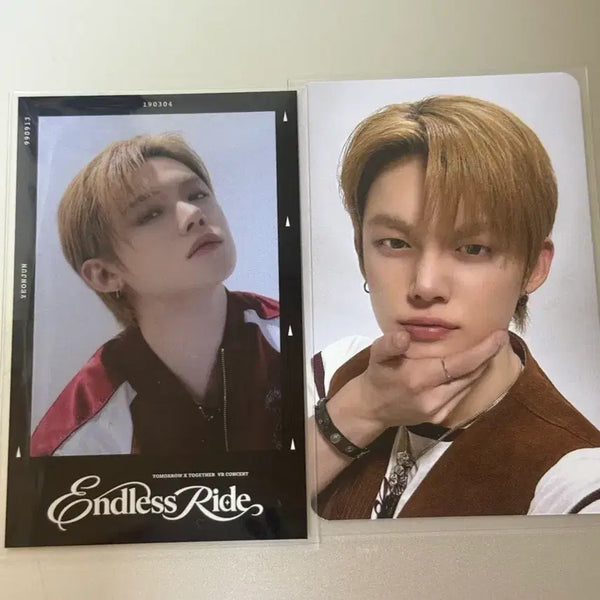 [BUNJANG] TXT Yeonjun VR Concert 1st Gen Lucky Draw POB Endless Ride Photocard / 연준 vr콘 1차 특전 포카 1주차 특전 프레임 양도 투바투 txt 랜덤 endless ride 브이알 콘서트