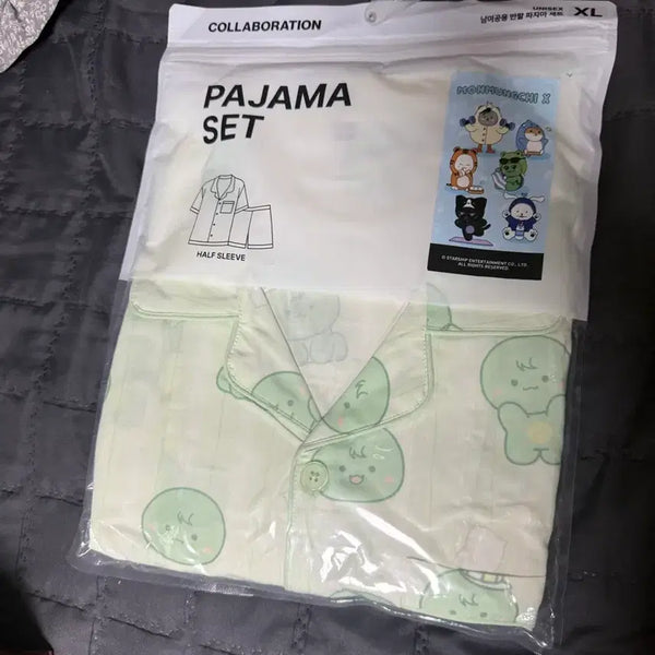 [BUNJANG] MONSTA X Hyungwon Pajamas (ChaeBuggy Summer Edition) XL / 채부기 여름 파자마 몬스타엑스 형원 잠옷 몬뭉치엑스 XL