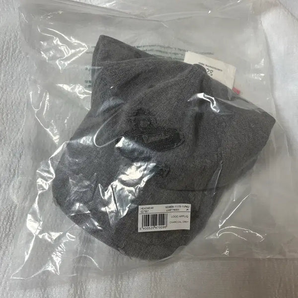[BUNJANG] Samsonite RED Logo Appliqué Ball Cap Charcoal / 새상품 쌤소나이트RED 로고 아플리케 볼캡 CHARCOAL