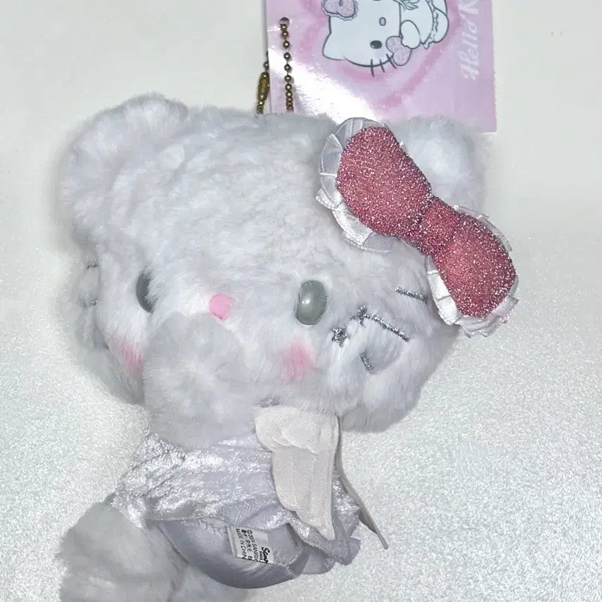 [BUNJANG] Sanrio Angel Kitty Plush Doll Mascot / [새상품] 산리오 천사 키티 인형 누이 마스코트