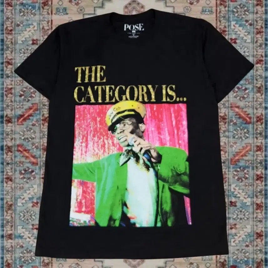 [BUNJANG] FX POSE Mid Pose Graphic T-Shirt (Size S) / FX POSE 미드 포즈 그래픽 반팔 티셔츠 S