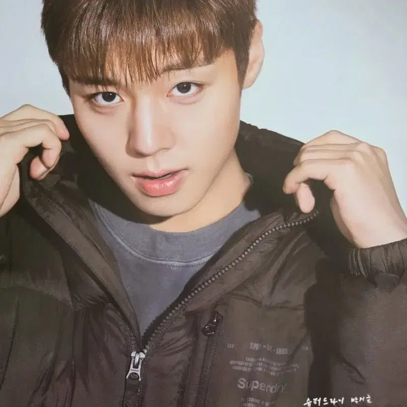 [BUNJANG] Park Jihoon Superdry Collaboration Offline Bromide / 박지훈 슈퍼드라이 콜라보 오프라인 증정 브로마이드 1부
