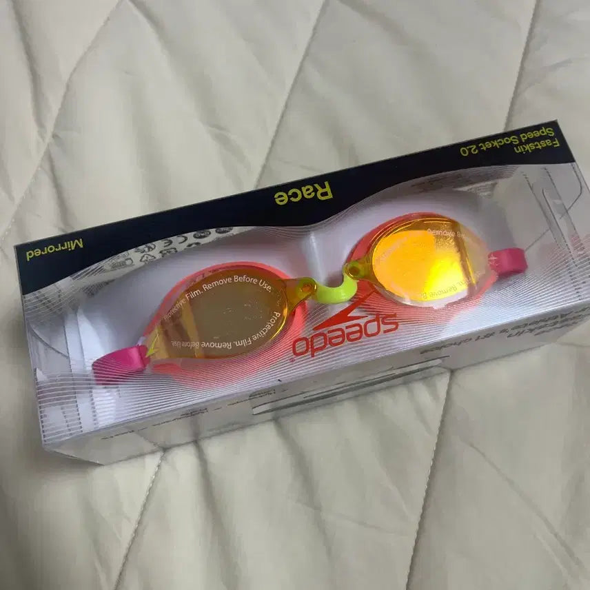 [BUNJANG] Speedo Socket 2.0 Race Mirror Goggles / 스피도 소켓 수경