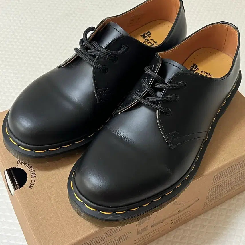 [BUNJANG] Dr. Martens 1461 Smooth Leather Oxford Shoes Black UK 6 / 닥터마틴 1461 스무스 블랙 UK6 250