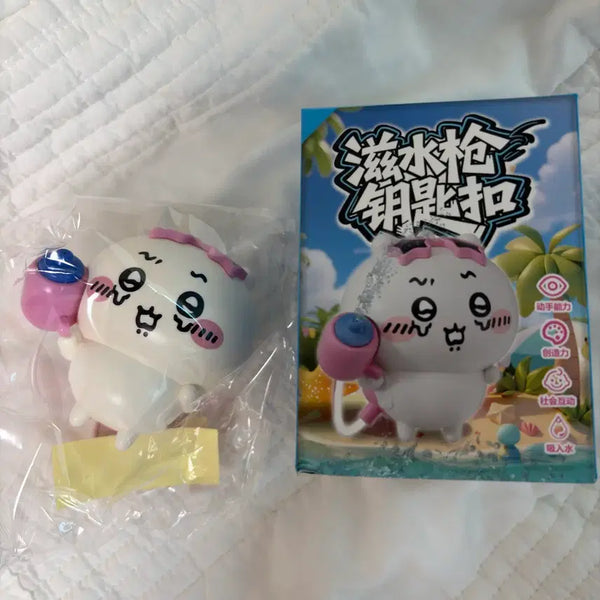[BUNJANG] Chiikawa Summer Water Gun Keychain Figure (Sealed) / (미개봉) 먼작귀 치이카와 여름 물총 키링 피규어 양도 판매