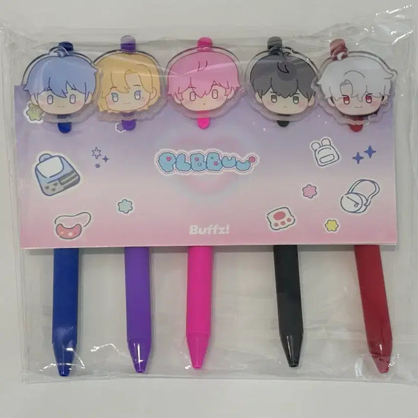 [BUNJANG] PLAVE Buffz Ballpoint Pen Set (Sealed) / 플레이브 버프즈 볼펜 세트(미개봉)