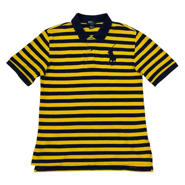 [BUNJANG] Polo Ralph Lauren Big Pony Stripe Collar Short Sleeve T-Shirt XL / 폴로 랄프로렌 빅포니 스트라이프 카라 반팔티