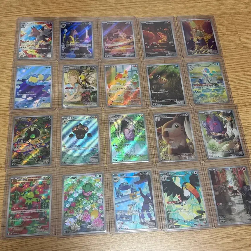 [BUNJANG] Pokemon Card Bundle Set - SAR, AR, Promo, Trainer Cards & Case / 포켓몬 카드 일괄판매