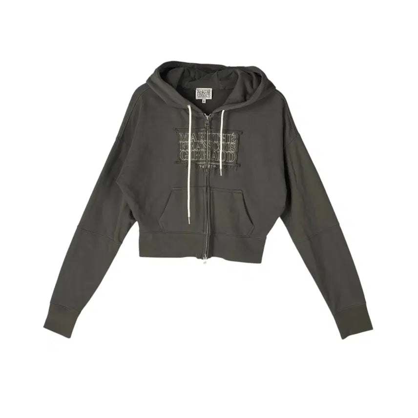 [BUNJANG] Marithe Francois Girbaud Cropped Hoodie Zip-Up (M) / 926. 마리떼 프랑소와 저버 크롭 후드 집업 (M)