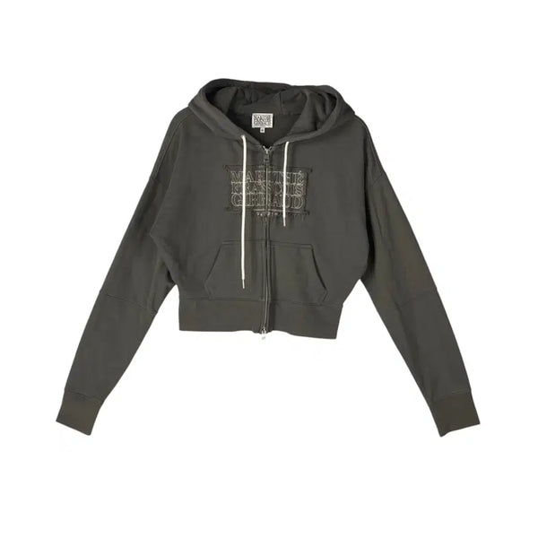 [BUNJANG] Marithe Francois Girbaud Cropped Hoodie Zip-Up (M) / 926. 마리떼 프랑소와 저버 크롭 후드 집업 (M)