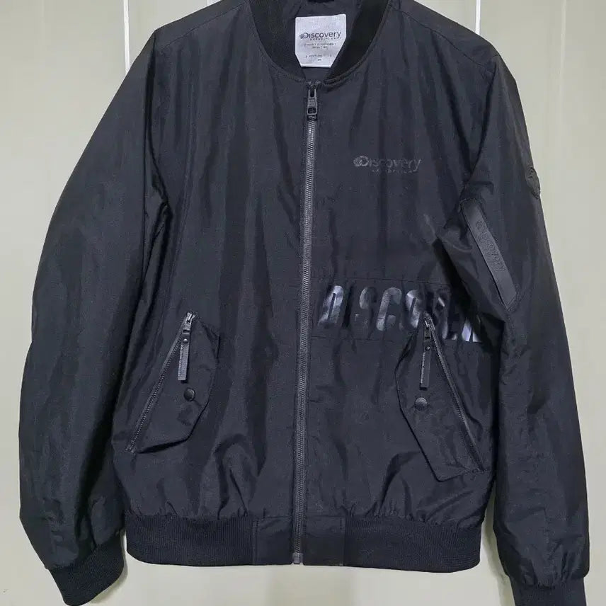 [BUNJANG] Discovery Expedition Black Blouson Jacket / 디스커버리 익스페디션 블랙 블루종 자켓