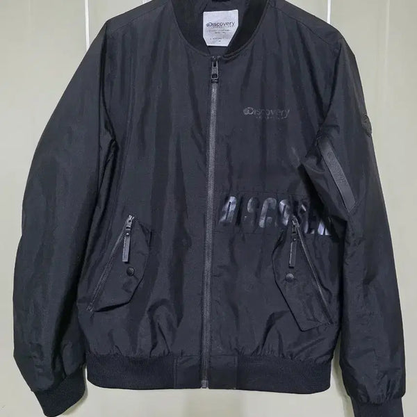 [BUNJANG] Discovery Expedition Black Blouson Jacket / 디스커버리 익스페디션 블랙 블루종 자켓