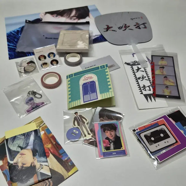 [BUNJANG] BTS Suga (Min Yoongi) Merchandise Bundle Set / [BTS] 슈가(민윤기) 굿즈 일괄 판매