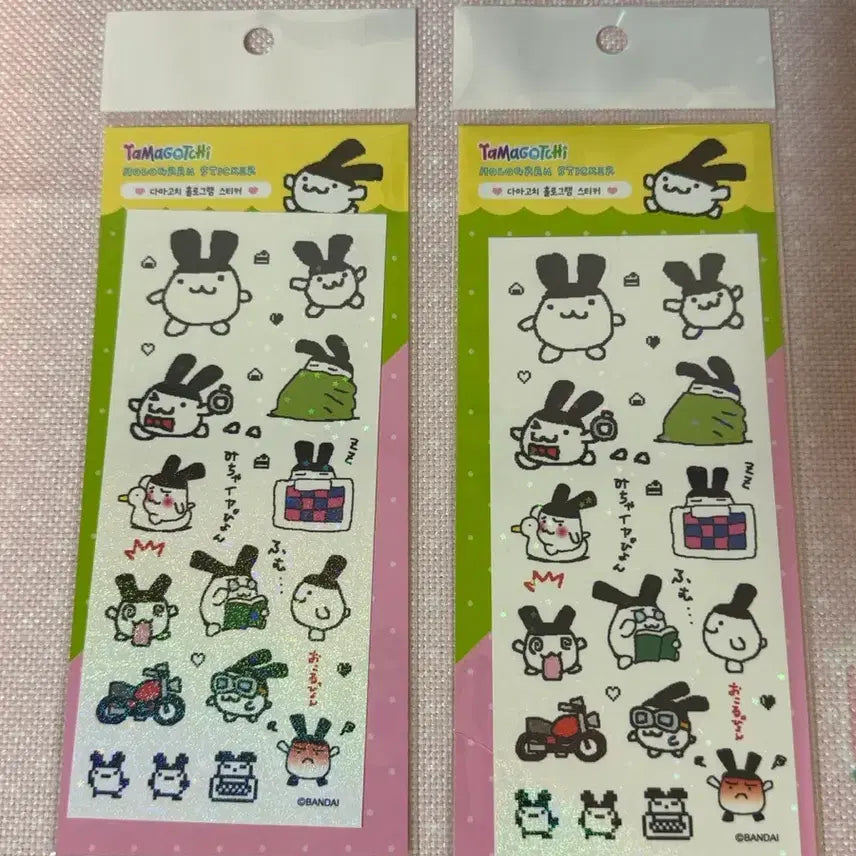 [BUNJANG] Bandai Tamagotchi Mimitchi Sticker / 반다이 다마고치 미미치 스티커