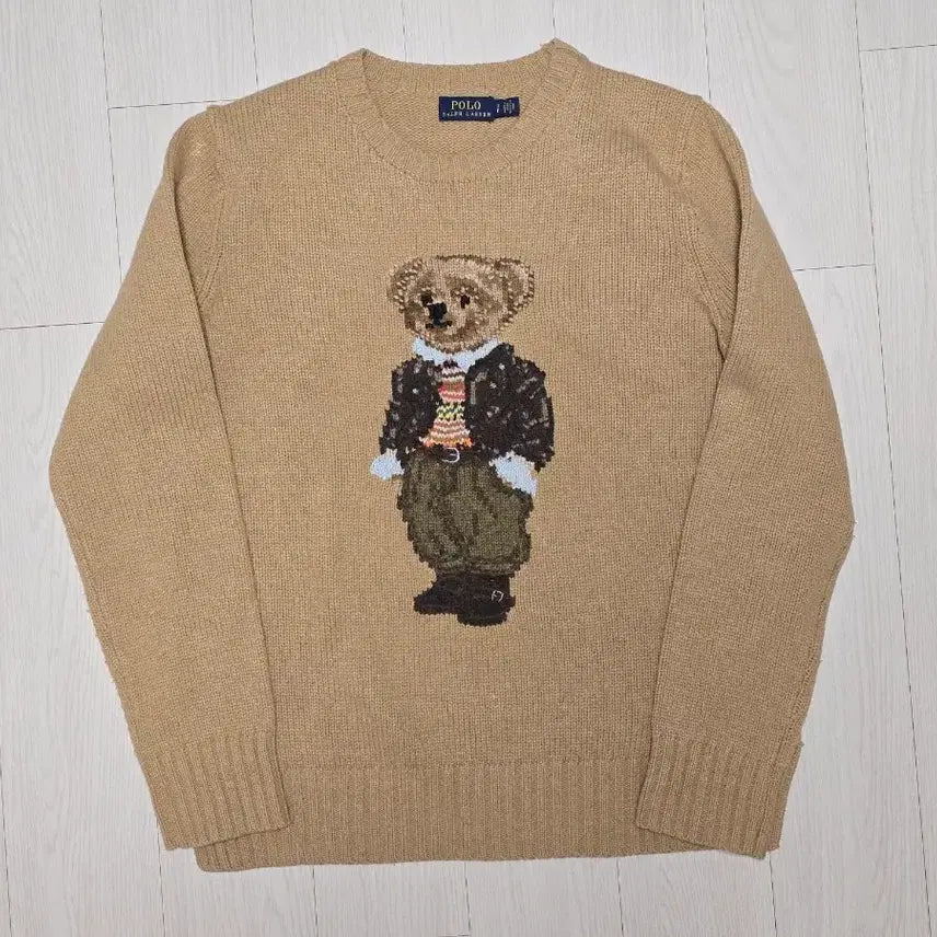 [BUNJANG] Polo Ralph Lauren Bear Knit Sweater Size S / 폴로 랄프로렌 베어 니트 S 사이즈