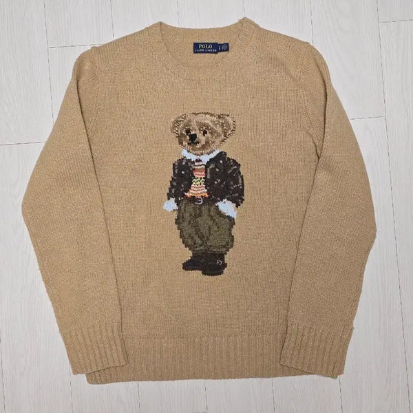 [BUNJANG] Polo Ralph Lauren Bear Knit Sweater Size S / 폴로 랄프로렌 베어 니트 S 사이즈