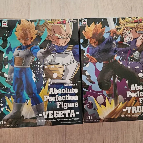 [BUNJANG] Dragon Ball Z Absolute Perfection Vegeta & Trunks Figure Set / 드래곤볼Z 앱솔루트 퍼펙션 베지터 트랭크스(새상품)
