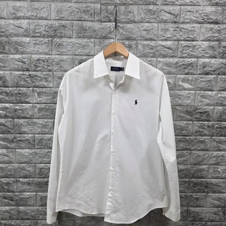 [BUNJANG] Polo Ralph Lauren White Shirt Size 105 / 폴로 랄프로렌 셔츠 화이트  사이즈 105  세탁완료