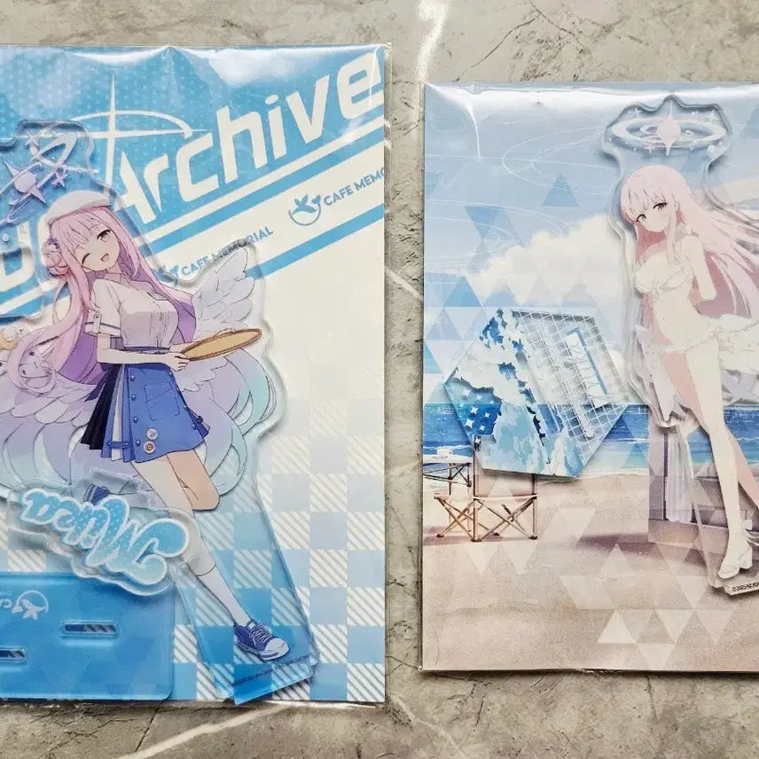 [BUNJANG] Blue Archive Mika & Seia Acrylic Bundle / 블루아카이브 미카, 세이아 아크릴 일괄
