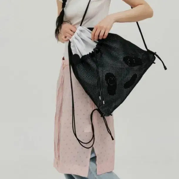 [BUNJANG] COLLER X Bao Family String Bag / COLLER X 바오패밀리  스트링백 새제품
