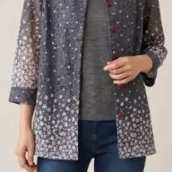 [BUNJANG] Serrria Flower Punching Jacket / 세리아 플라워 펀칭 자켓 77