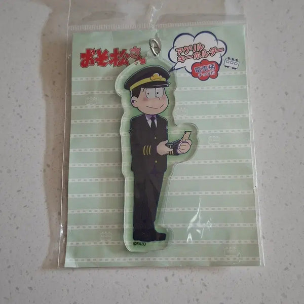 [BUNJANG] Osomatsusan Choro-matsu Train Keychain / 오소마츠상 전철 키홀더 쵸로마츠 3