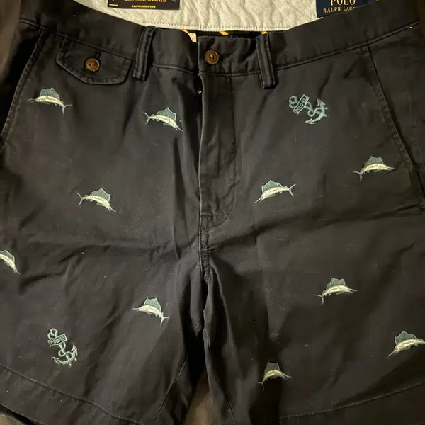 [BUNJANG] Polo Ralph Lauren Chino Shorts Navy / 폴로 치노 반바지 32