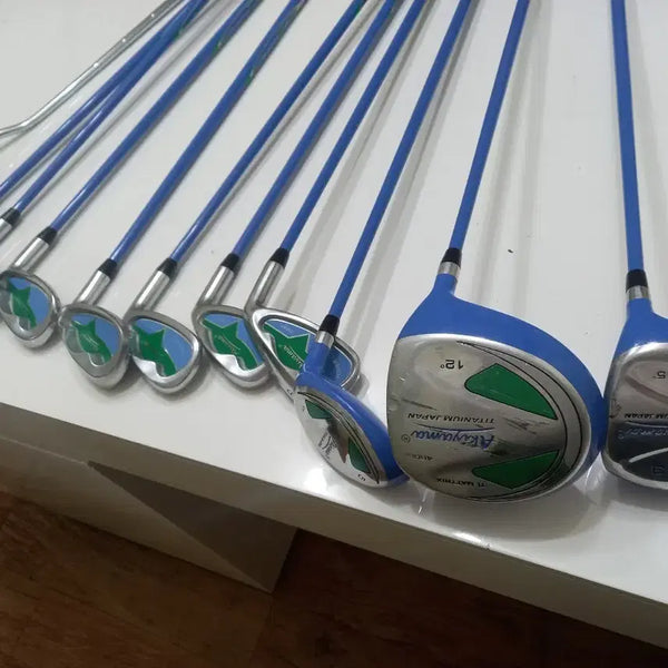 [BUNJANG] Akiyama Japan Full Golf Club Set with Caddy Bag / Akiyama.japan골프채 풀세트판매. 캐디백도 포함. 택포14만원