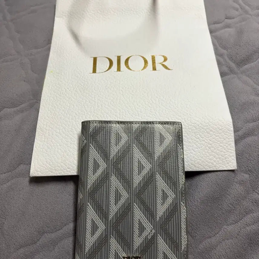 [BUNJANG] Dior Diamond Card Holder Wallet / 디올 다이아몬드 오거나이저