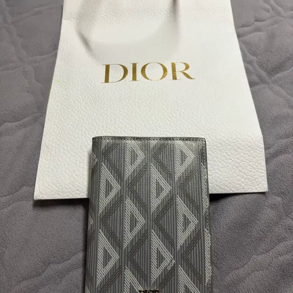 [BUNJANG] Dior Diamond Card Holder Wallet / 디올 다이아몬드 오거나이저