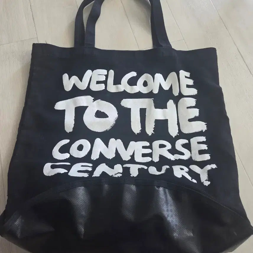 [BUNJANG] Converse Canvas Eco Bag Black / 컨버스 에코백 블랙