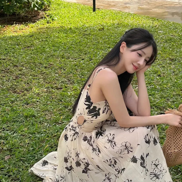 [BUNJANG] Resort Long Dress / 휴양지 롱원피스