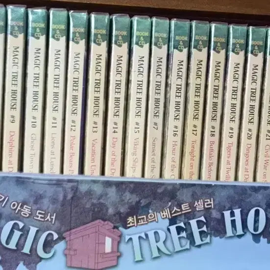 [BUNJANG] Magic Tree House Series Books 1-28 Set (Book + CD) / 매직 트리 하우스 시리즈 1-28권 세트 (북+CD)